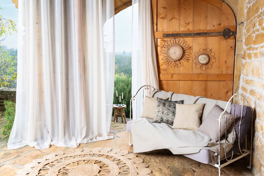 Tejidos de última generación para cortinas y cojines